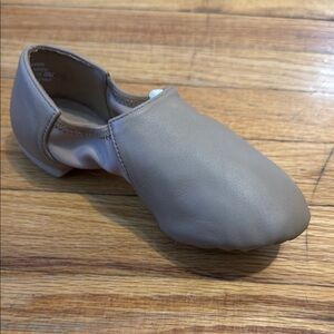 Tan Kids Jazz Shoes